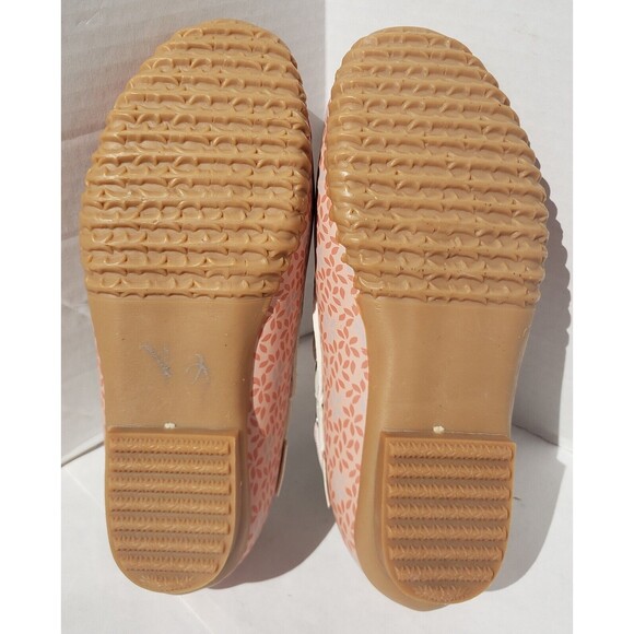 JBU By Jambu Women's Gwen Garden Ready Peach Floral Duck Shoes 7M (JB19GGR69) - Picture 6 of 12